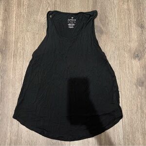 Black tank top